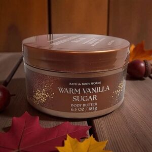 Bath & Body Works Warm Vanilla Sugar Body Butter - Brown
